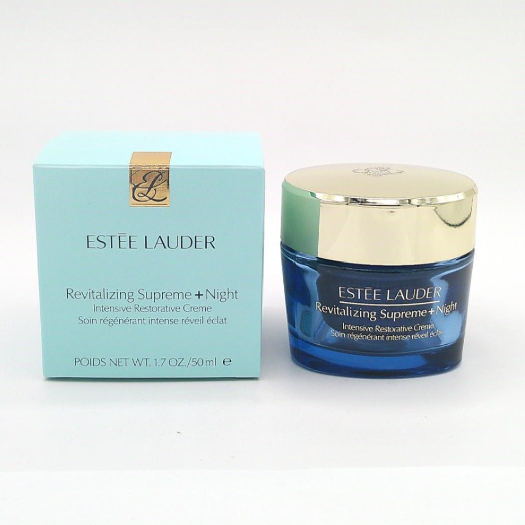 Estee Lauder Revitalizing Supreme+night Intensive Creme 1.7 Oz/ 50 ml Box