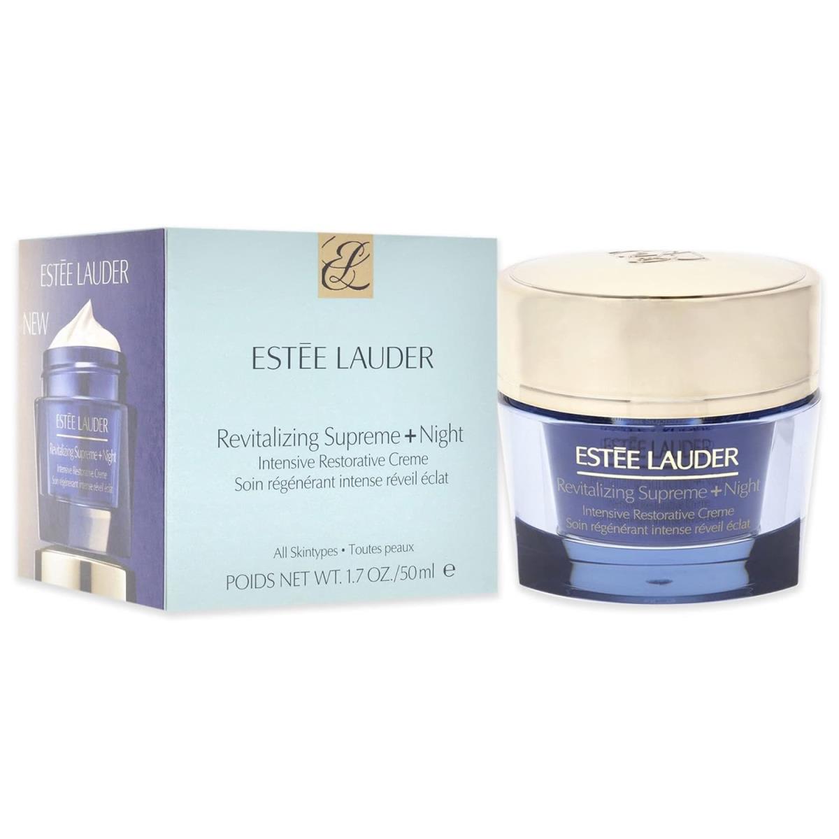 Estee Lauder Revitalizing Supreme + Night Intensive Restorative Cream 1.7 oz