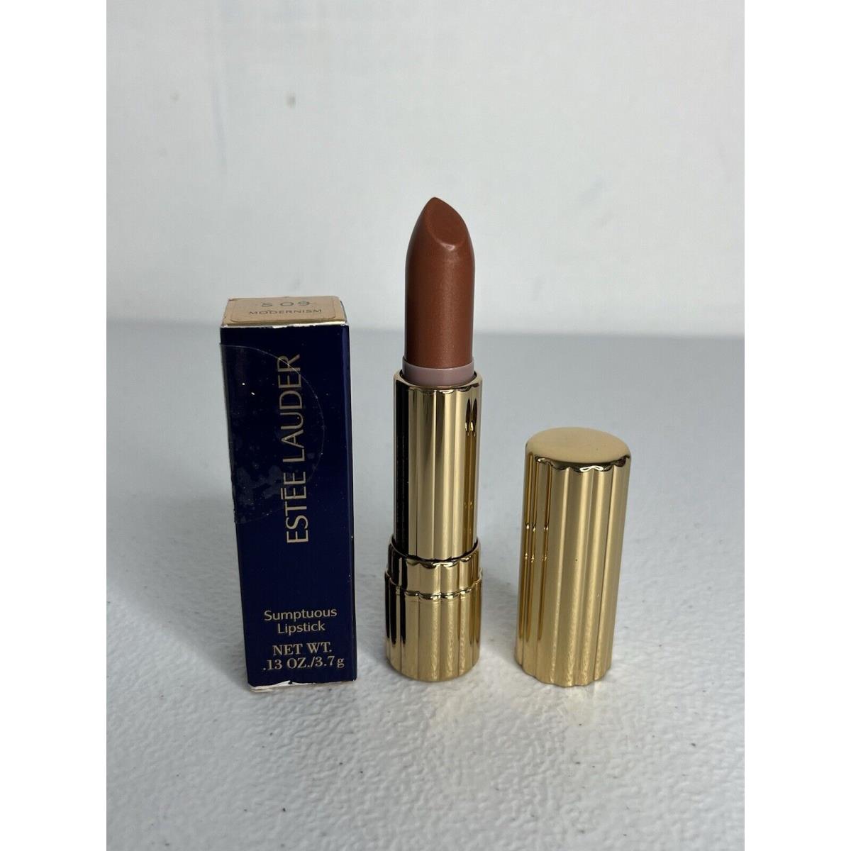 Estee Lauder Sumptuous Lipstick S 09 Modernism Rare Gold Case