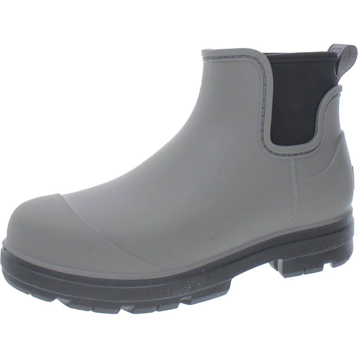 Ugg Womens Droplet Pull On Outdoors Lug Sole Rain Boots Shoes Bhfo 4728 Wild Dove