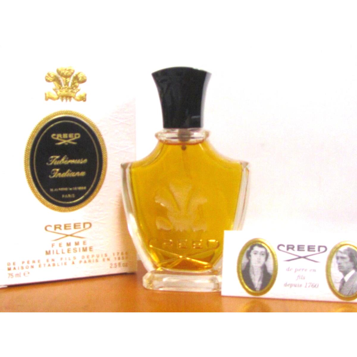 Tubereuse Indiana By Creed Perfume Women 2.5 Oz/ 75 ml Eau de Parfum Spray