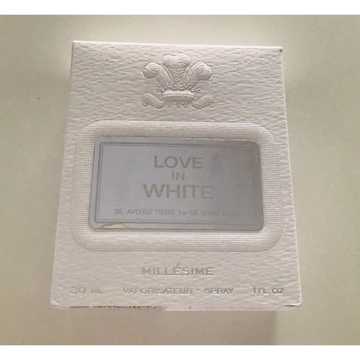 Creed Love In White Eau de Parfum Spray 1 Fl oz Authenticity Card