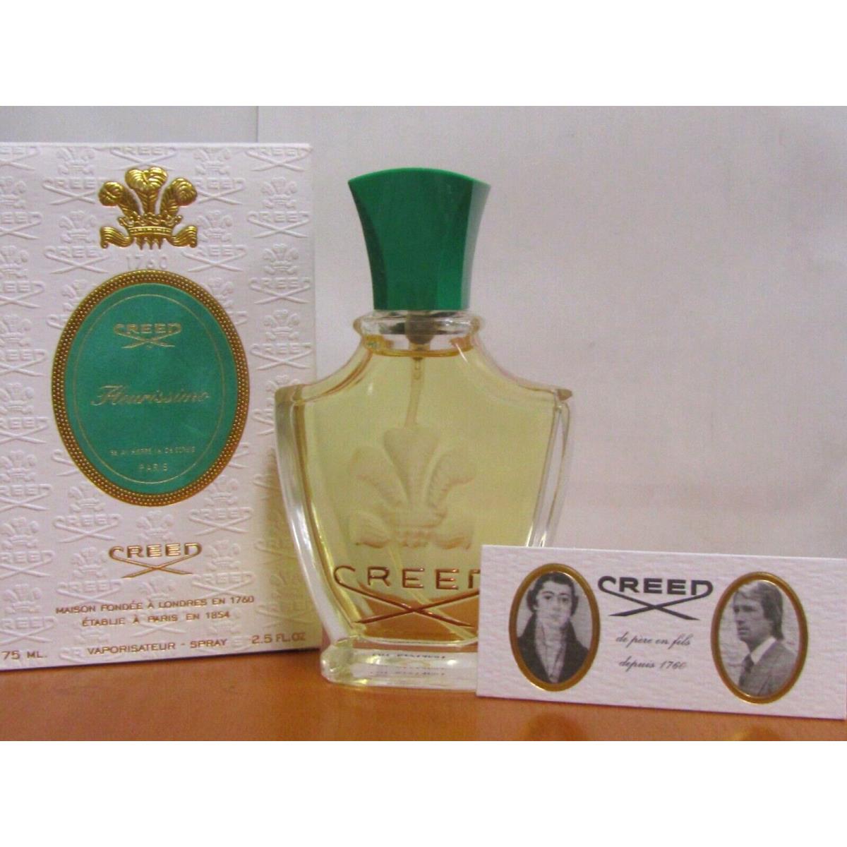 Fleurissimo By Creed Perfume Women 2.5 Oz/ 75 ml Eau de Parfum Spray