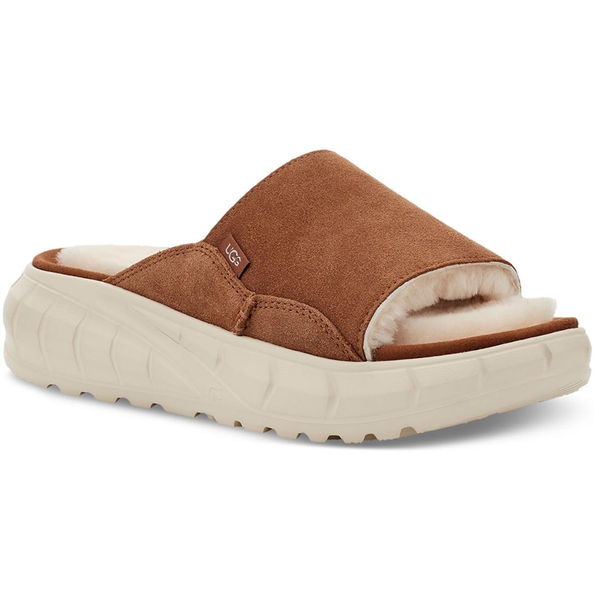 Ugg Womens Westsider Slide Tan Slide Sandals Shoes 8 Medium B M Bhfo 2638 - Chestnut