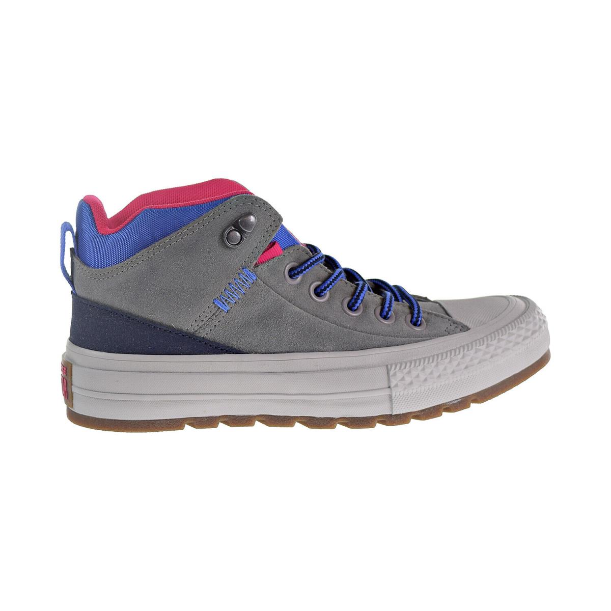 Converse Chuck Taylor All Star Street Boot Hi Big Kids-men`s Shoes Mason 162361C - Mason/Pink