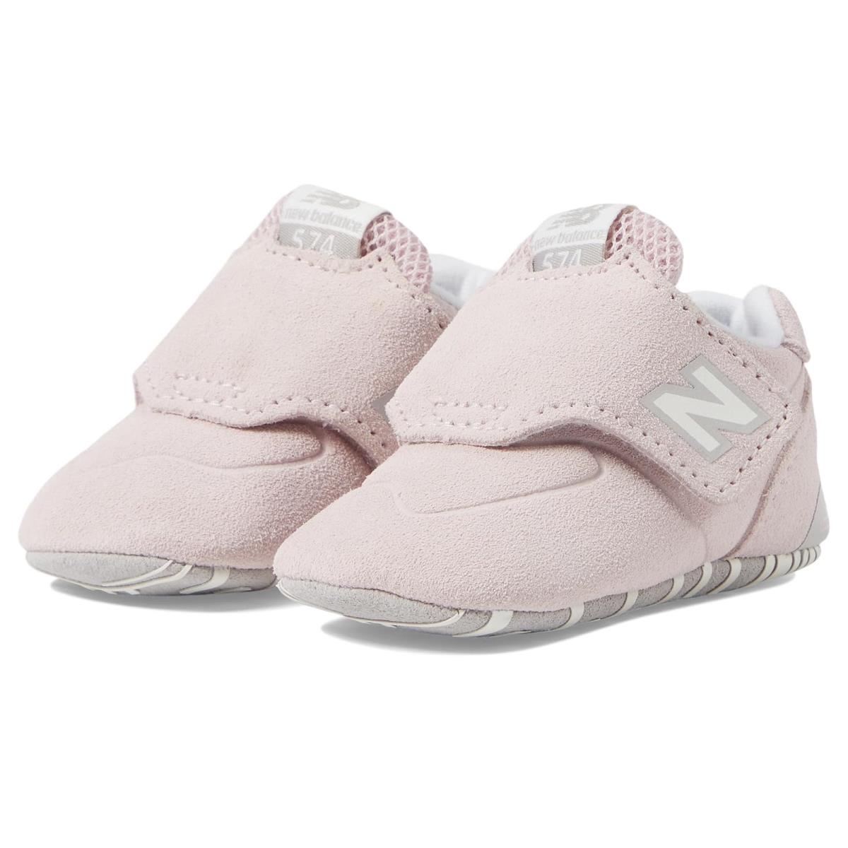 Girl`s Sneakers Athletic Shoes New Balance Kids 574 Crib Infant