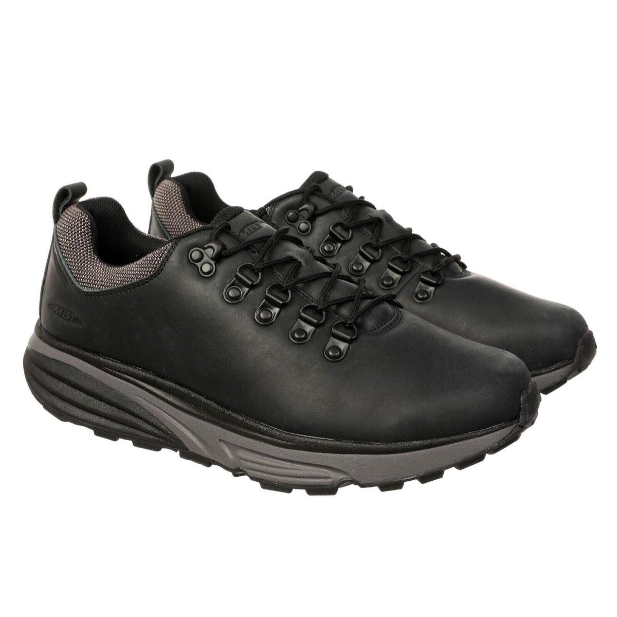 Mbt Men`s Terra Hiking Shoe Low Comfort Lthr Level 2 Rocker Padded Collar