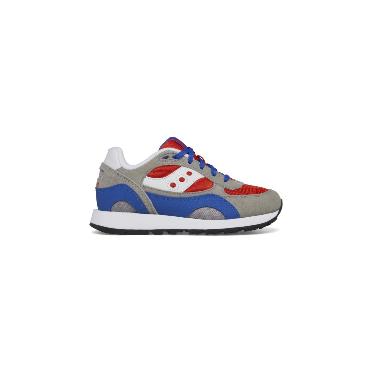 Saucony Kids Shadow 6000 Sneaker Shoes - Grey | Blue | Red