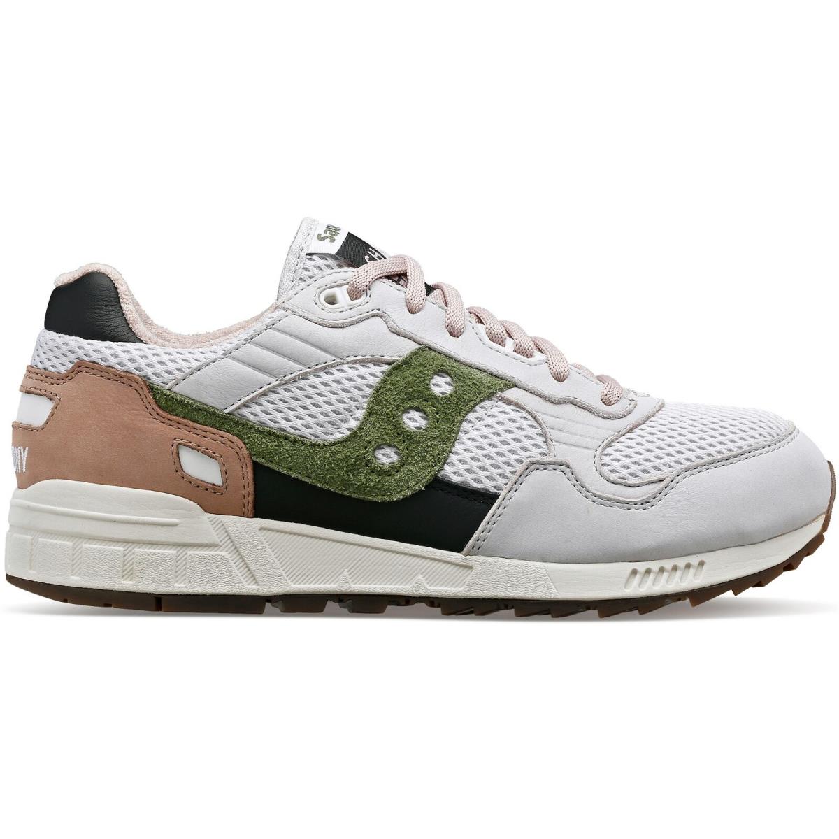 Saucony Unisex Shadow 5000 Unplugged Shoes - Grey | Green