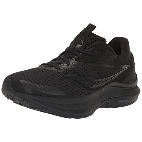 Saucony Women`s Axon 2 Running Shoe Triple Black 11.5 - Black/Black/Black