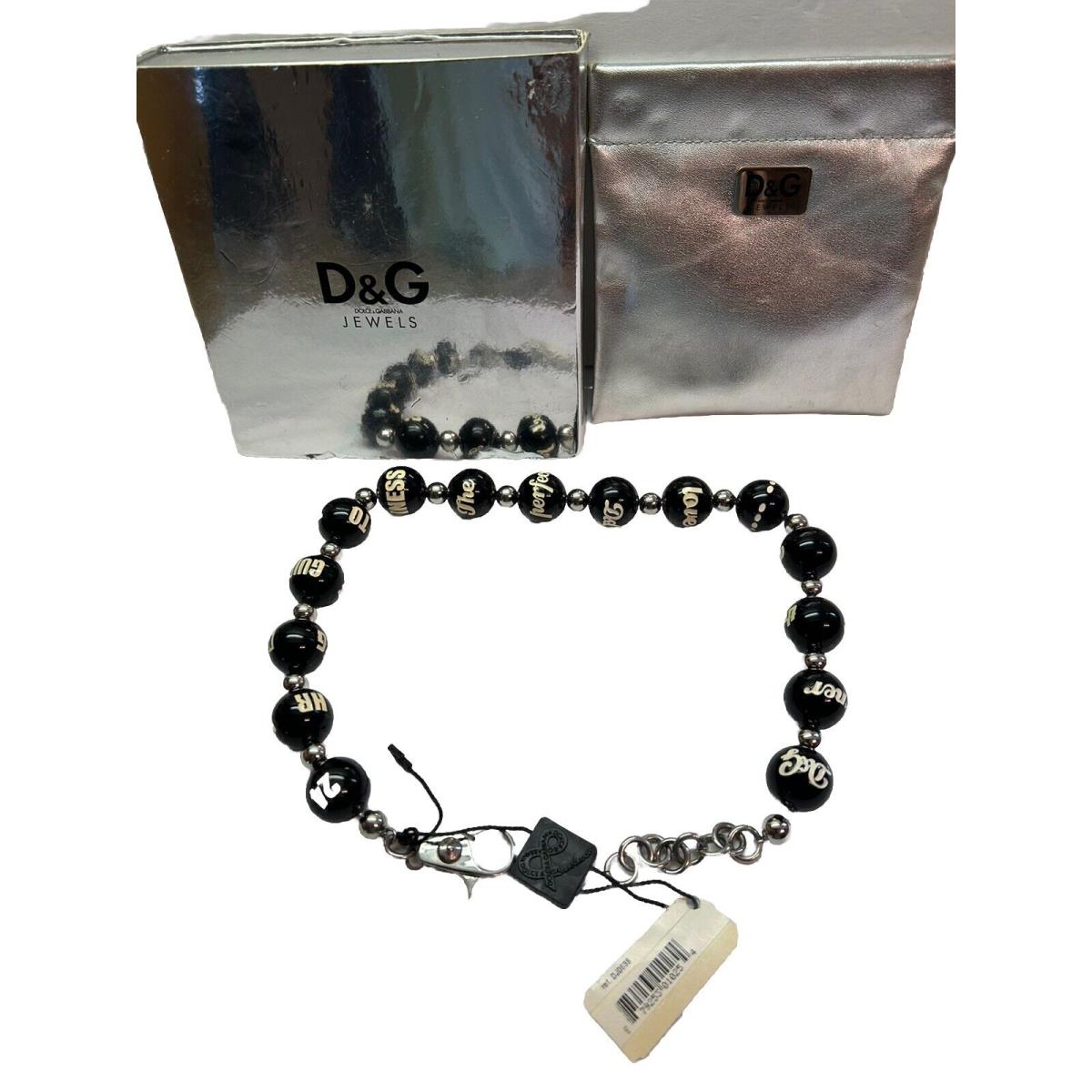 Dolce Gabbana Necklace 24 Hour Guide To Happiness-nos In Bag W/box