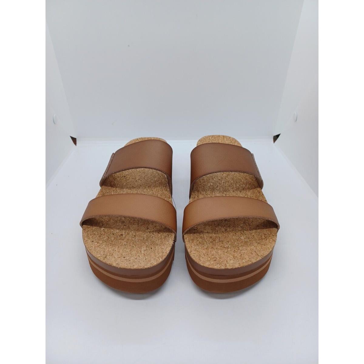 Reef Cushion Vista Hi Espresso Duo Sandals - Size 10