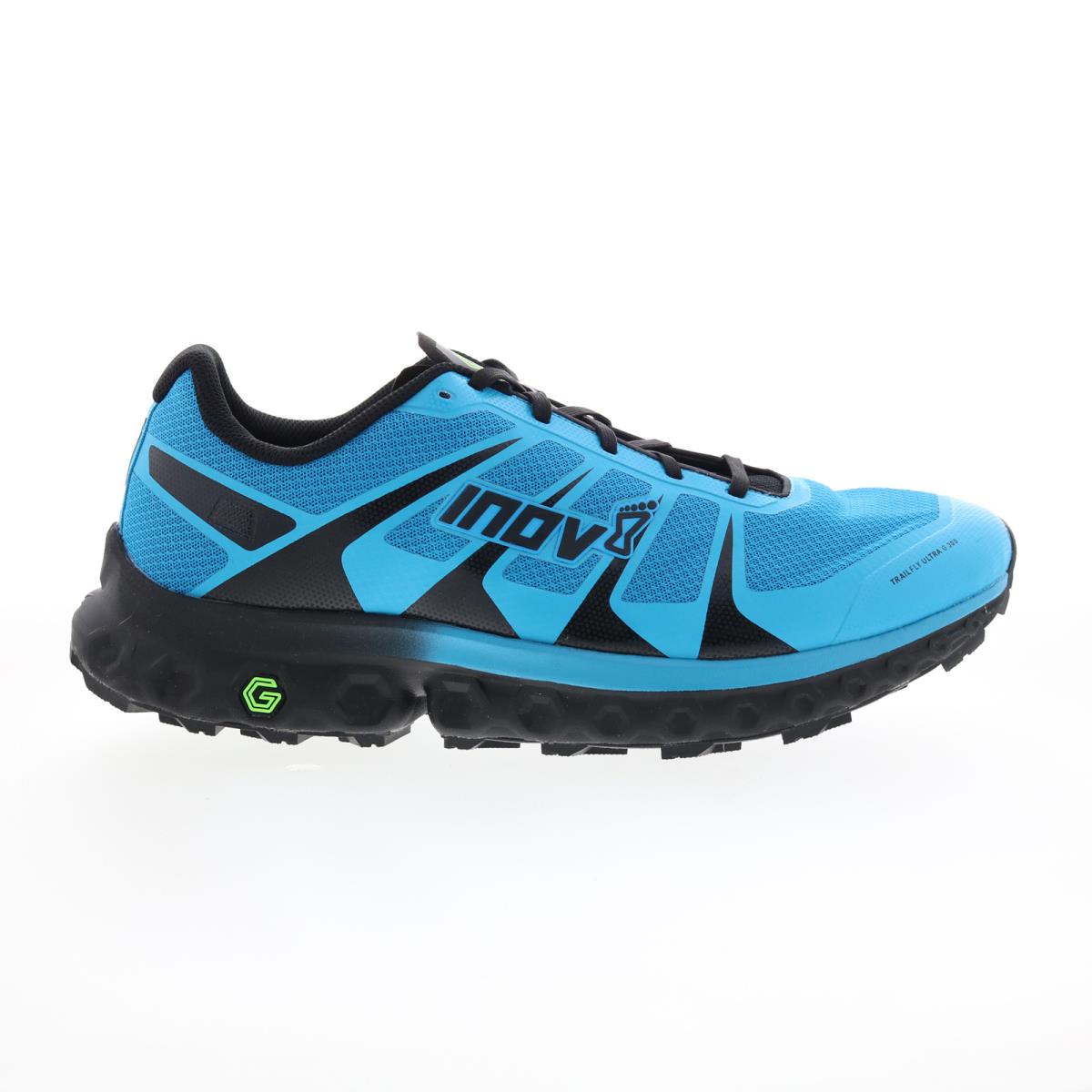 Inov-8 Trailfly Ultra G 300 Max 000977-BLBK Mens Blue Athletic Hiking Shoes 11.5