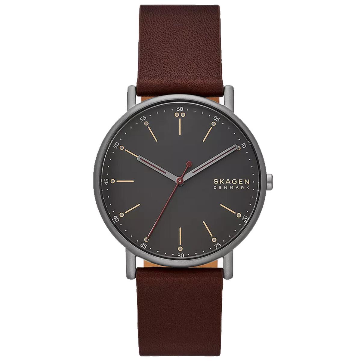 Skagen Men`s Signatur Black Dial Watch - SKW6860