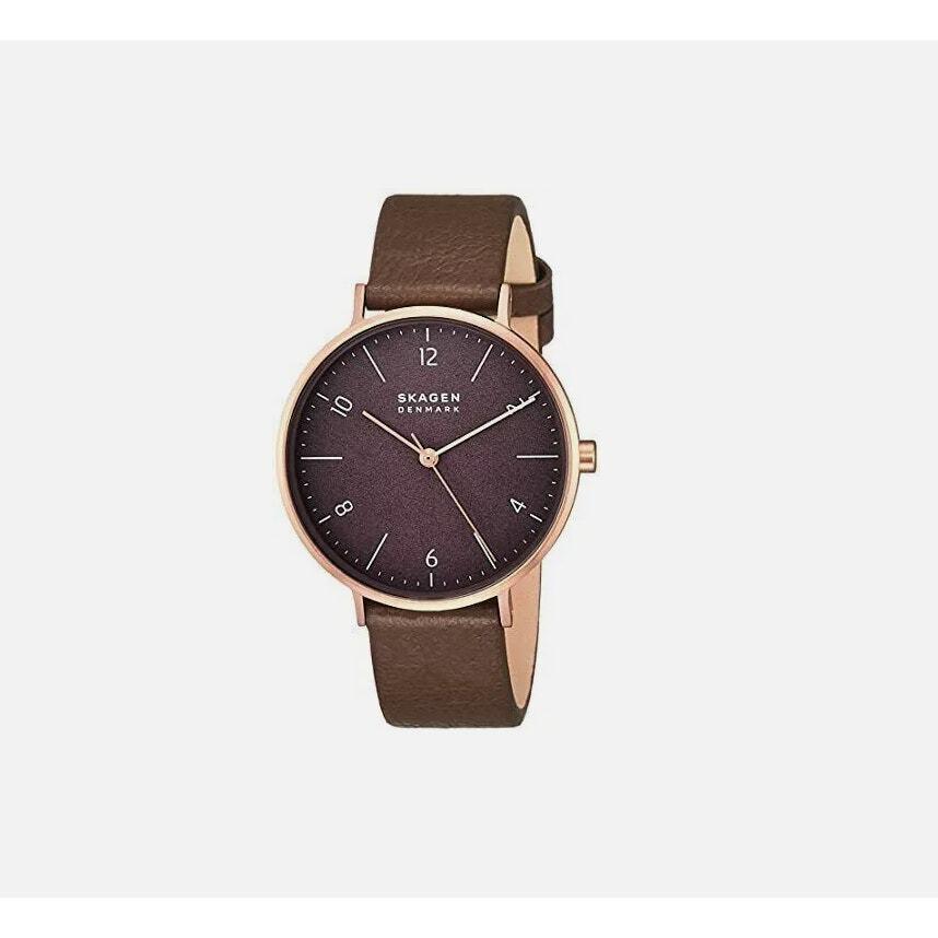 Skagen Womens Aaren Naturals Brown M Brown 36mm