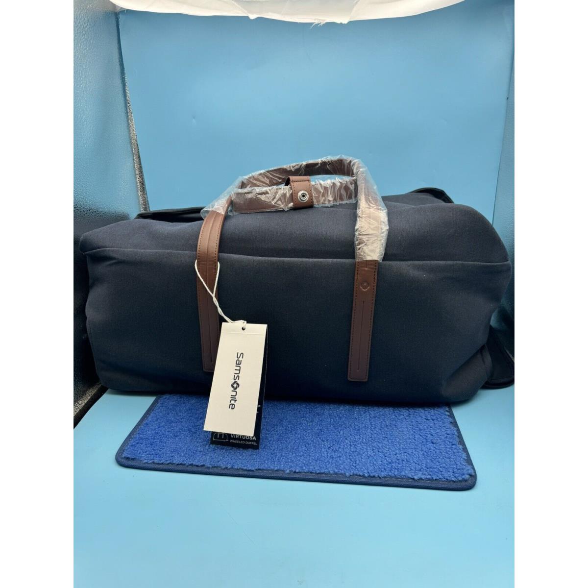 Samsonite Virtuosa Travel Duffel with Wheels Navy