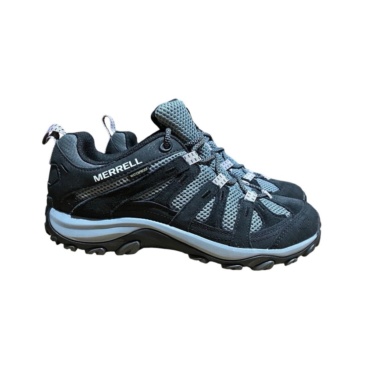 Merrell Womens 10 Black Alverstone 2 Waterproof Hiking Shoes J037064