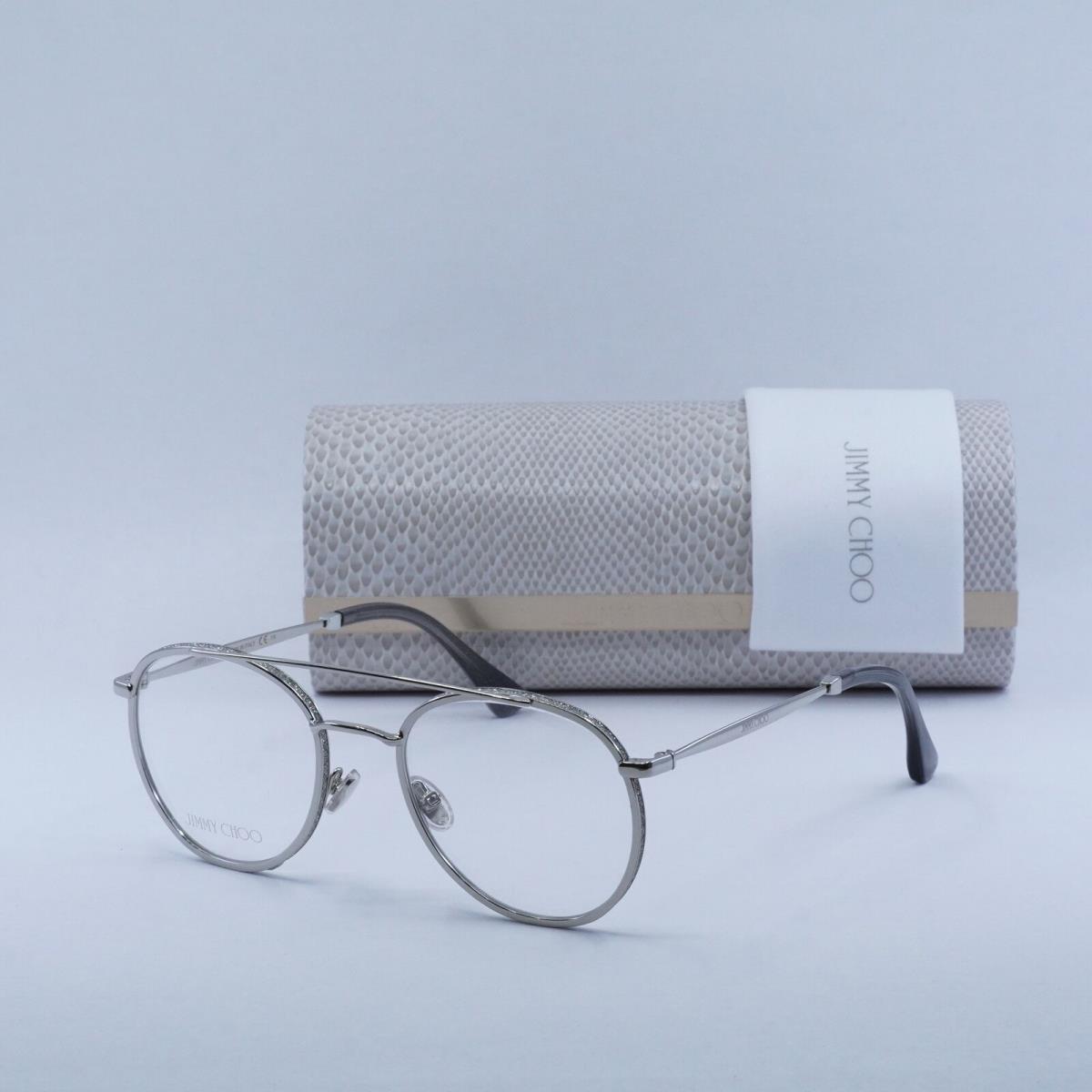 Jimmy Choo JC230 0YB7 00 Silver Tone 51mm Eyeglasses