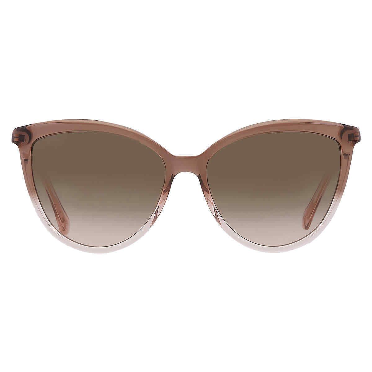 Jimmy Choo Brown Gradient Cat Eye Ladies Sunglasses Belinda/s 008M/HA 56