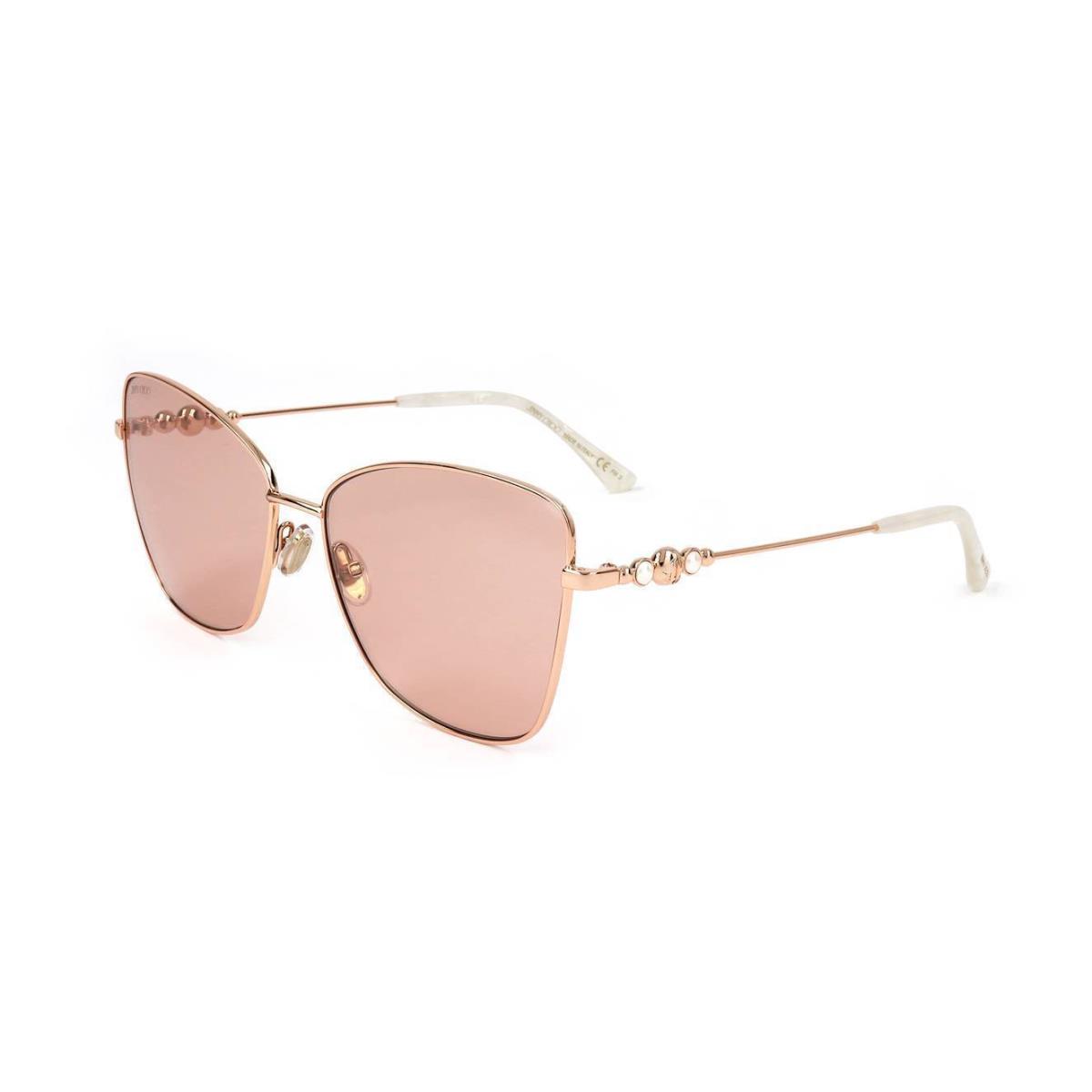 Jimmy Choo Teso/s Ddb Gold Copper 59/16/145 Women`s Sunglasses