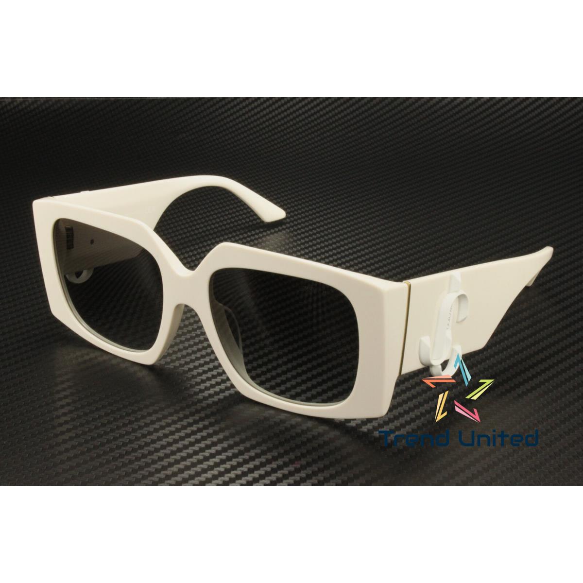 Jimmy Choo JC5006U 50088G White Gradient Grey 55 mm Women`s Sunglasses