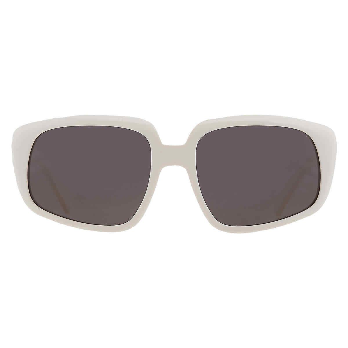 Celine Grey Rectangular Unisex Sunglasses CL40073I 25A 60 CL40073I 25A 60