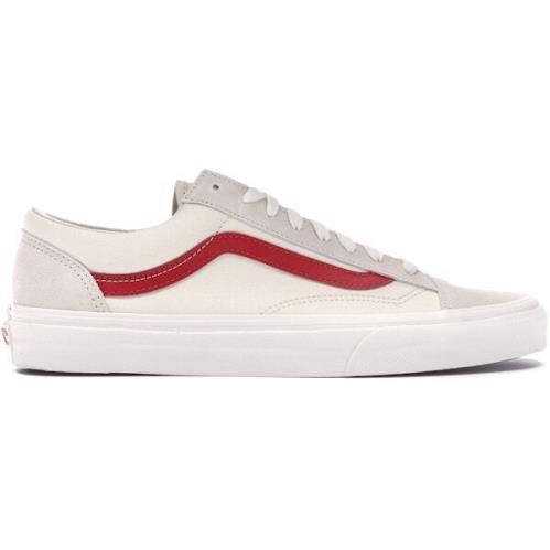 Vans Style 36 Marshmallow Racing Red Sz 6