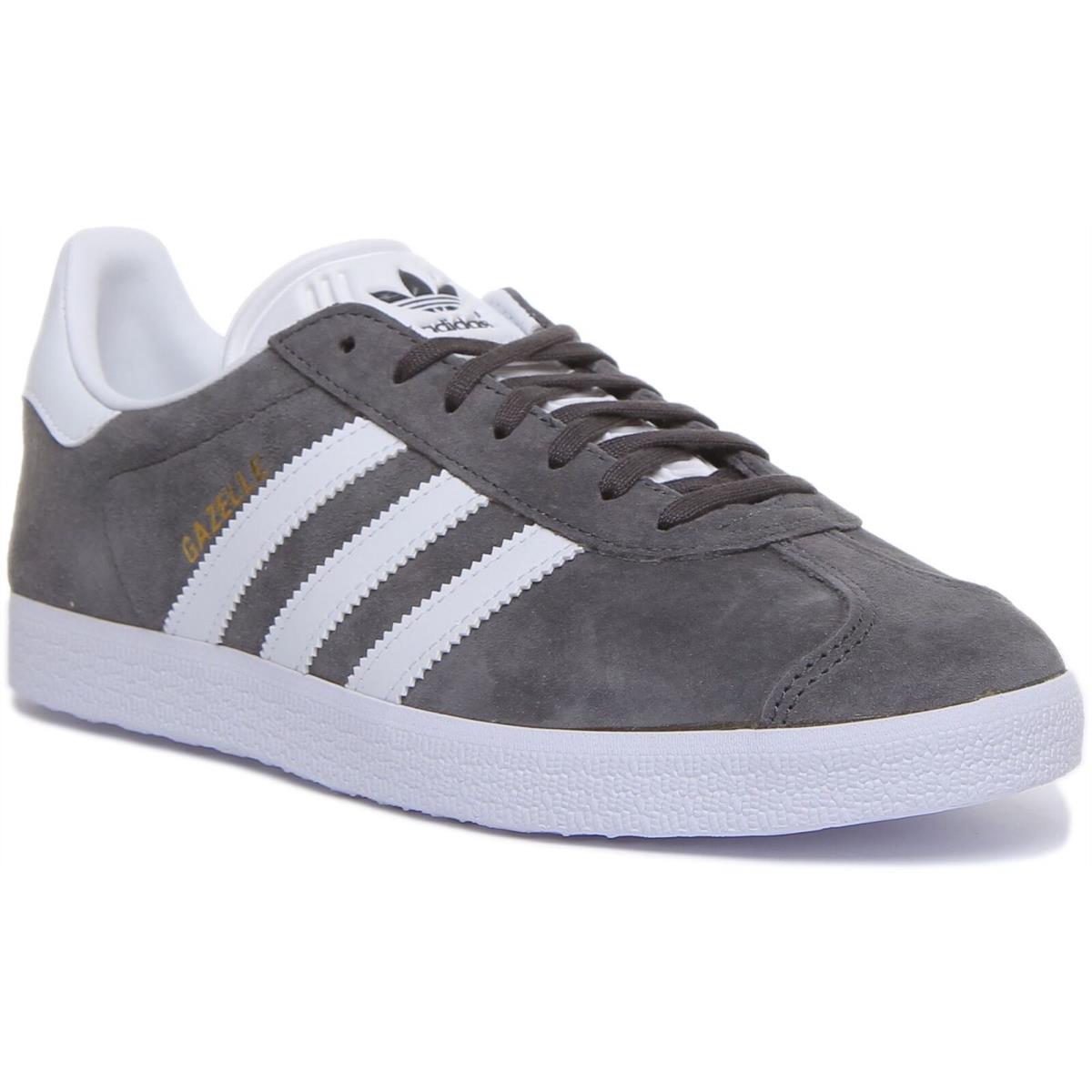 Adidas Gazelle Vintage Reissue From Mens Sneaker In Grey White Size US 6 - 13 - Grey White