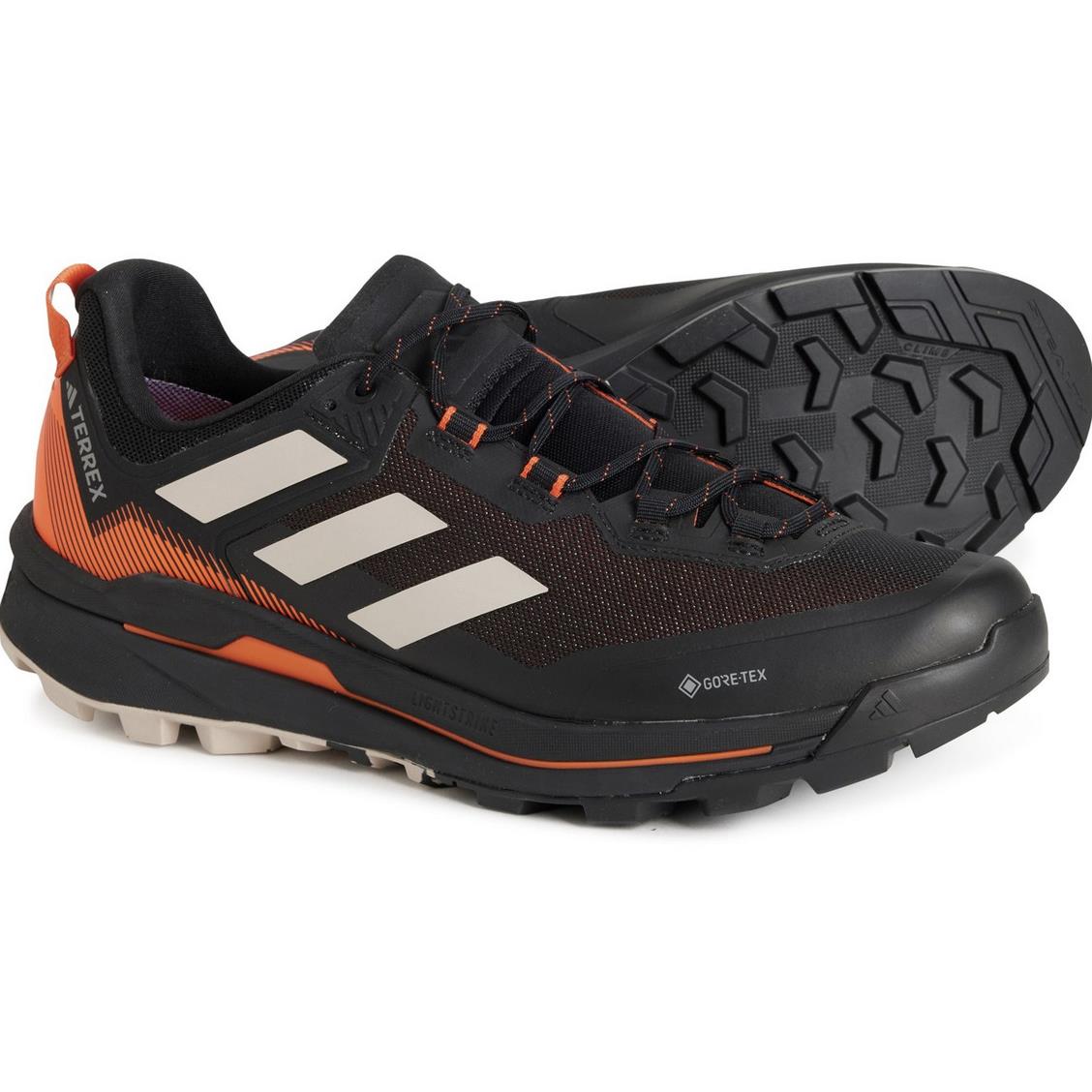 Adidas Outdoor Men`s Terrex Skychaser Tech Gore-tex Hiking Shoes - Waterproof - Sesame/Real Magenta