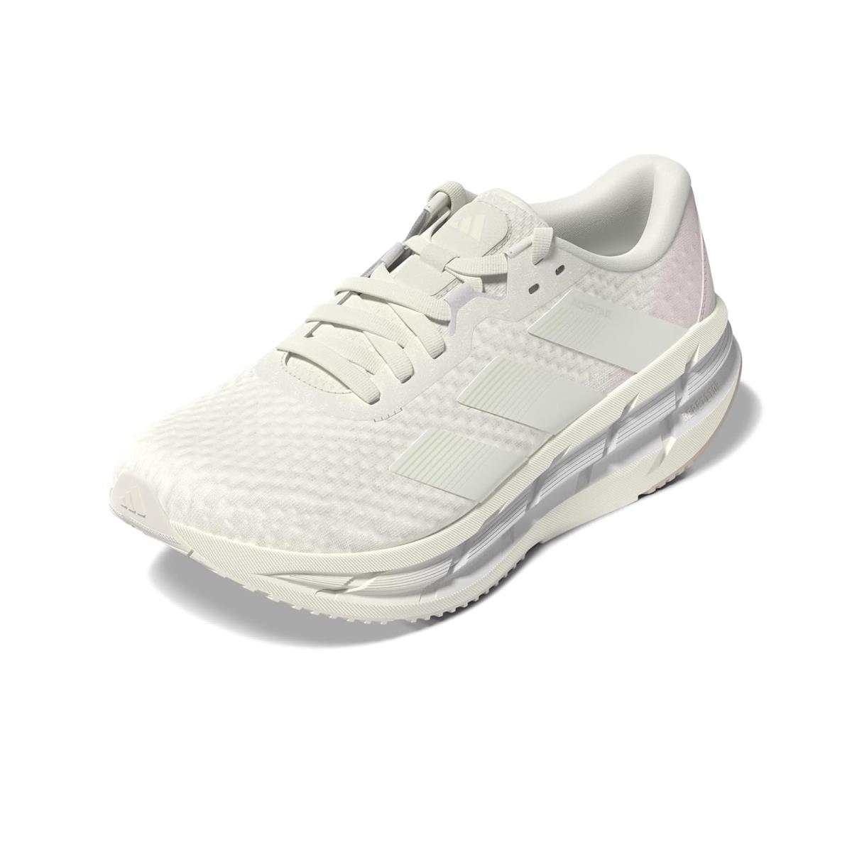 Woman`s Sneakers Athletic Shoes Adidas Running Adistar 3 - Off White/Chalk White/Putty Mauve