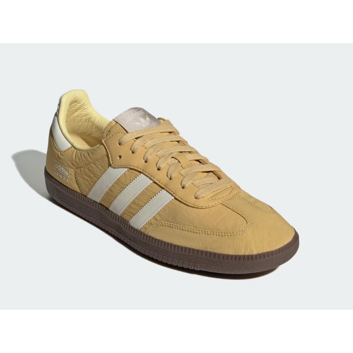 Mens Adidas Samba OG Oat Wonder White Gum Leather Shoes