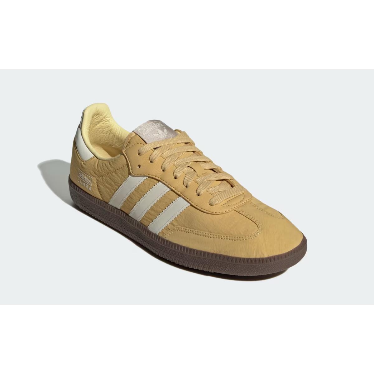 Mens Adidas Samba OG Oat Wonder White Nylon Shoes