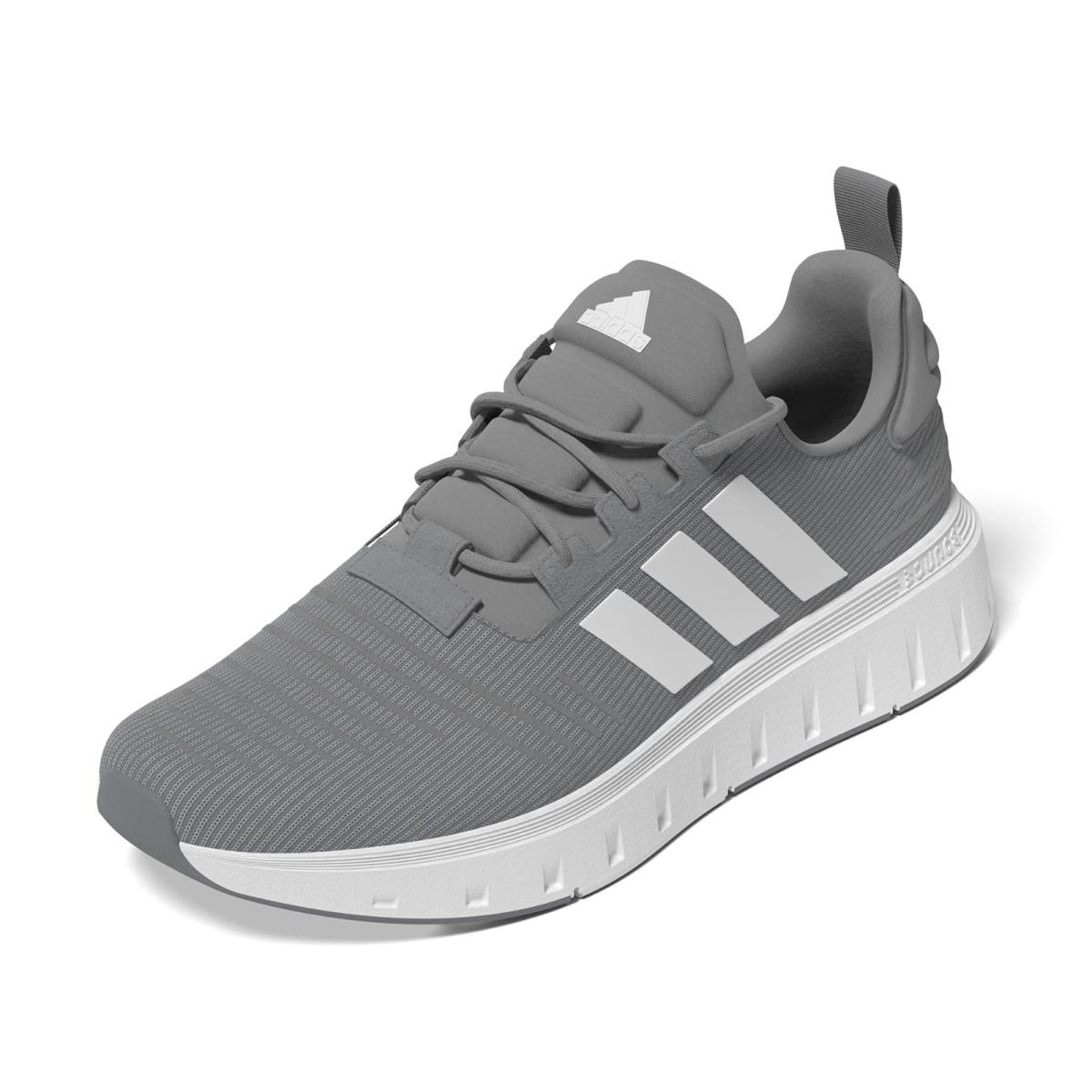 Man`s Sneakers Athletic Shoes Adidas Running Swift Run 23 - Grey/White/Grey