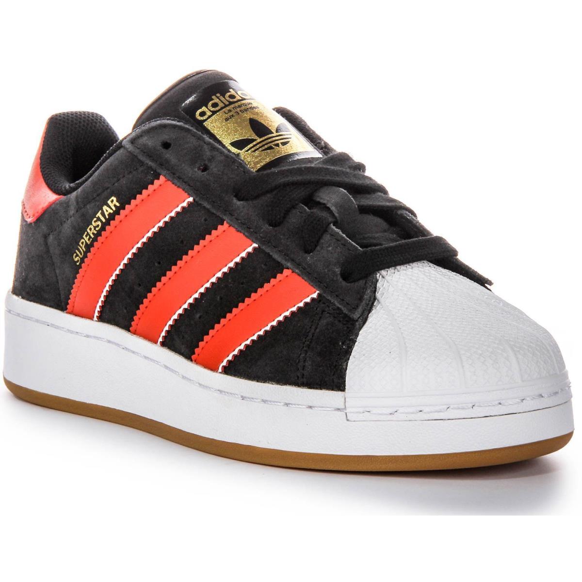 Adidas Superstar Xlg Basketball Insole Remix Mens Sneakers Black Red US 6 - 13