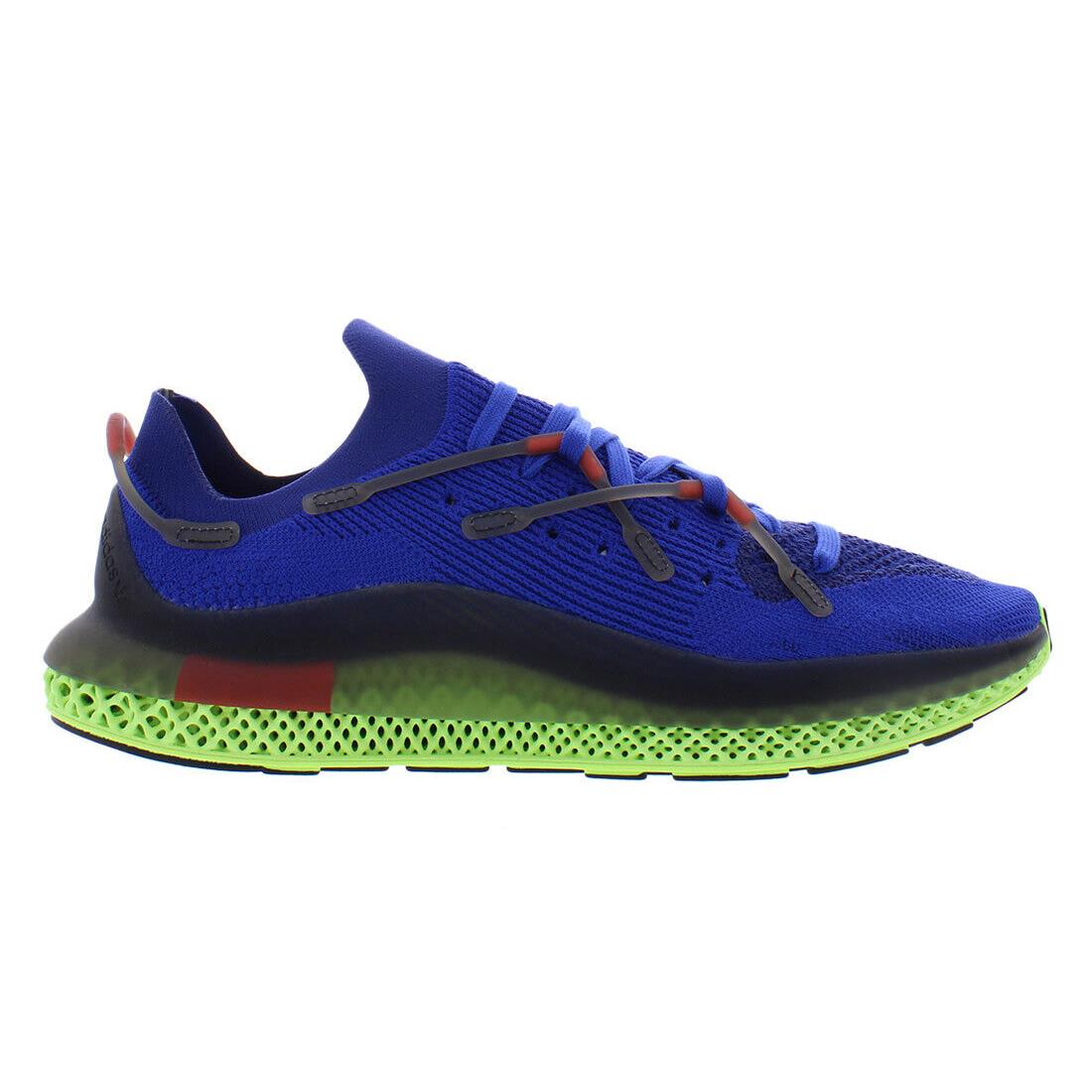 Adidas 4D Fusio Mens Shoes - Royal Blue/Black, Main: Blue