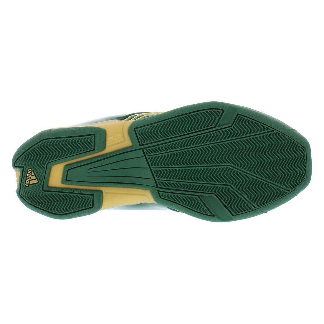 Adidas Tmac 2 Restomod Unisex Shoes - Team Dark Green/Gold Metallic/Cloud White, Main: Green