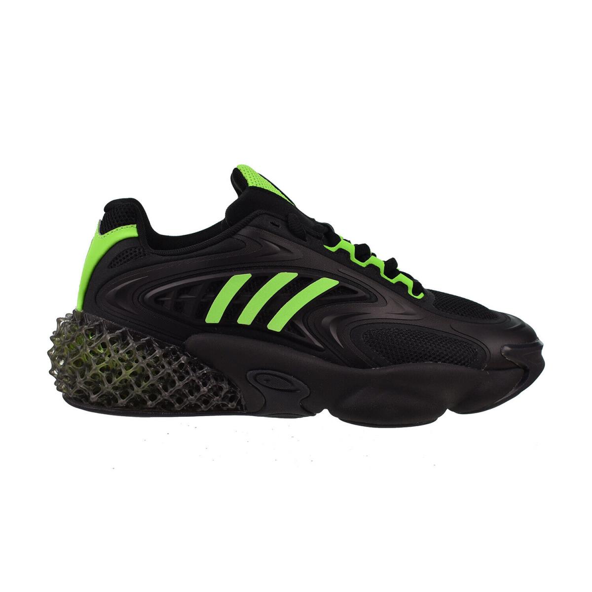 Adidas 4D Krazed Men`s Shoes Core Black-green H05961 - Core Black-Green