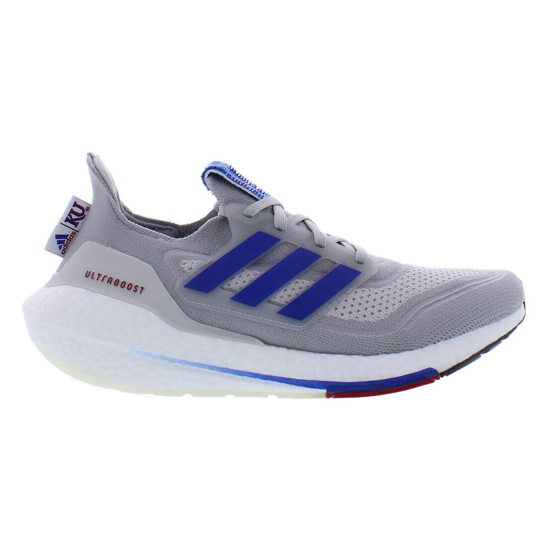 Adidas Ultraboost 21 Unisex Shoes - Grey/Blue, Main: Grey