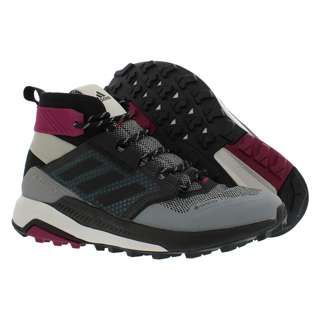 Adidas Terrex Trailmaker Mid Gtx Womens Shoes - Core Black/Core Black/Grey Six, Main: Black