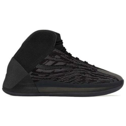 Adidas Yeezy Qntm GX1317 Sneakers Men`s Size 6.5 Onyx Black Lifestyle Shoes YZY9 - Black