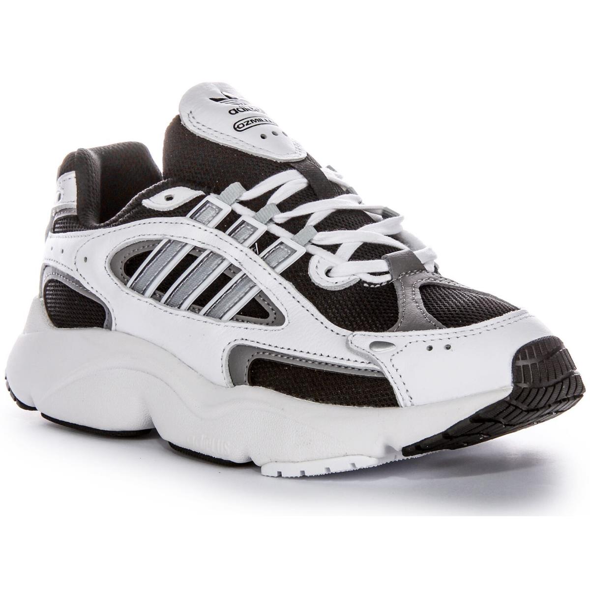 Adidas Ozmillen 90S Design Adiplus Cushioning Mens Sneaker White Black US 6- 13 - WHITE BLACK