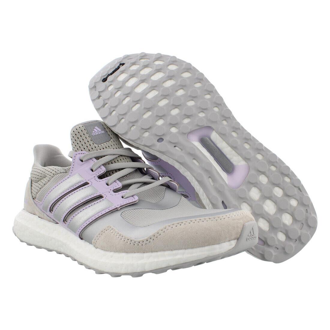 Adidas Ultraboost Dna S L Womens Shoes - Grey Two/Silver Metallic/Purple Tint, Main: Grey