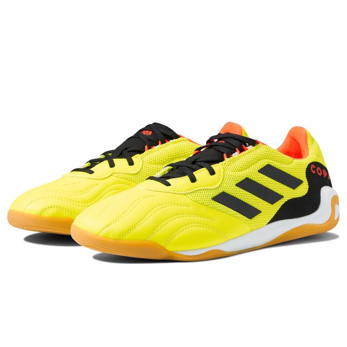 Unisex Sneakers Athletic Shoes Adidas Copa Sense.3 Indoor Sala - Team Solar Yellow/Black/Solar Red