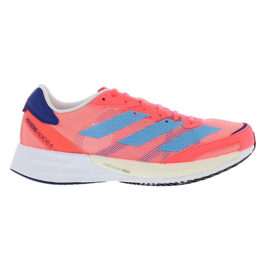 Adidas Adizero Adios 6 Womens Shoes - Red/Blue, Main: Red