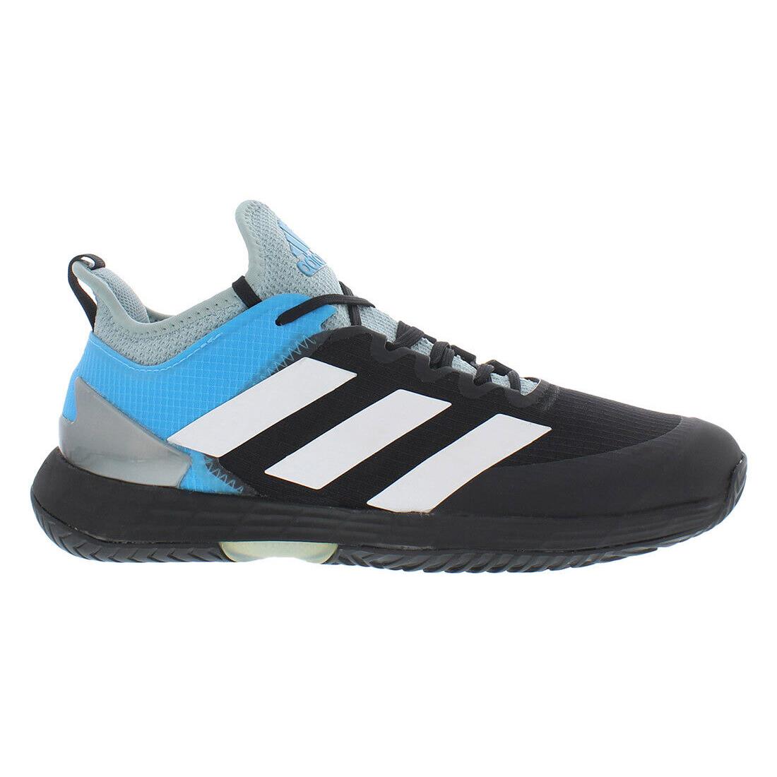 Adidas Adizero Ubersonic 4 Heat Mens Shoes - Black/Blue, Main: Black