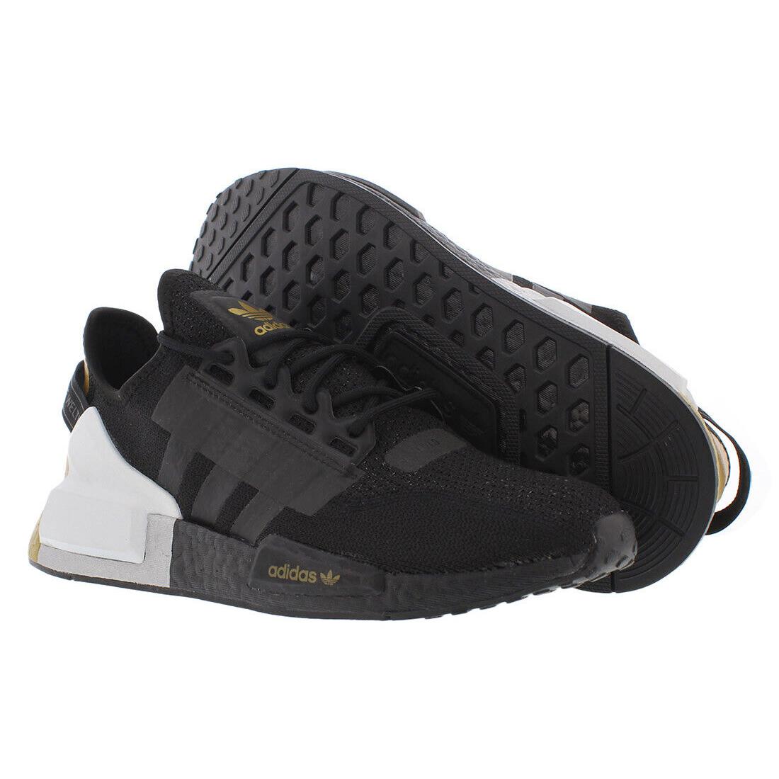 Adidas Nmd R1.V2 Mens Shoes Size 10.5 Color: Core Black/gold Metallic