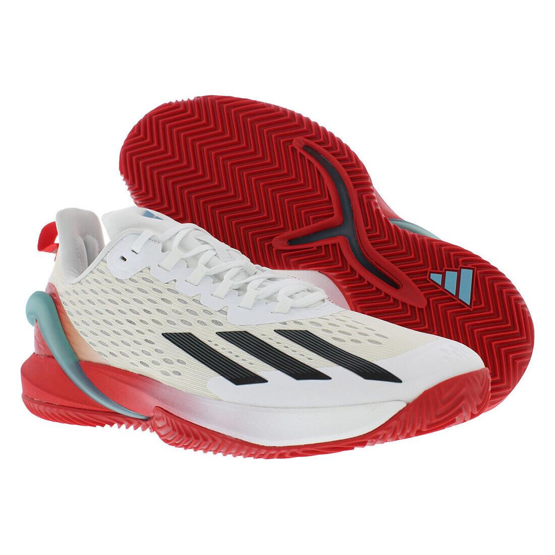 Adidas Adizero Cybersonic Mens Shoes Size 10.5 Color: Cloud White/core - Cloud White/Core Black/Preloved Blue, Main: White