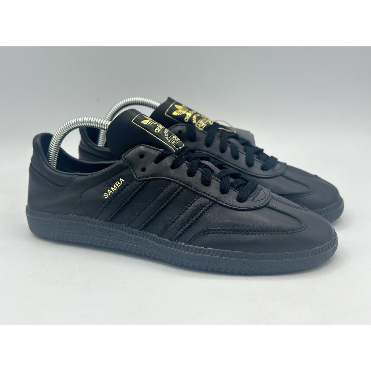 Adidas Samba Decon Black Gold Metallic Sneakers IG6172 Men s Size 8 Women s 9