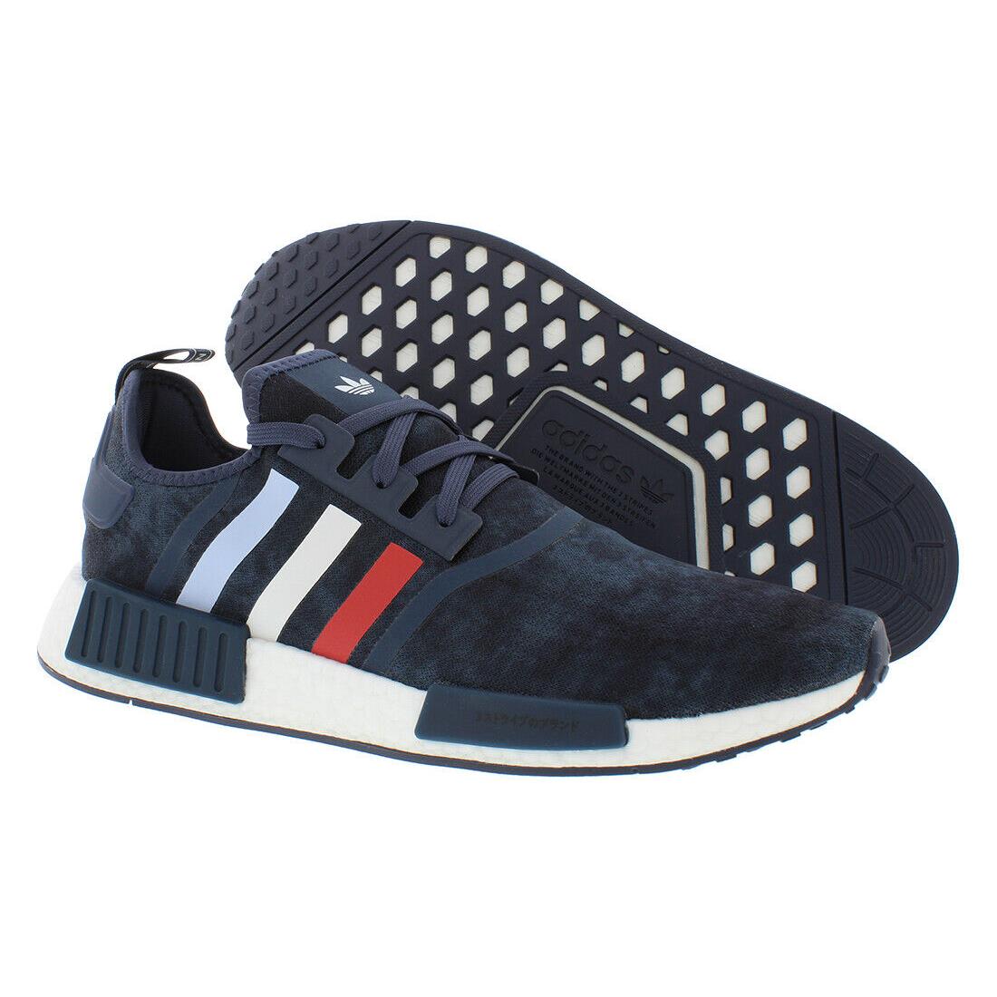 Adidas NMD_R1 Mens Shoes Size 14 Color: Shadow Navy/white Tint/glory Red - Shadow Navy/White Tint/Glory Red, Main: Blue