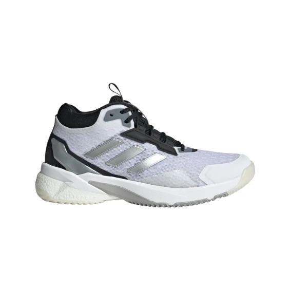 Adidas Women`s Crazyflight 5 Mid-top Volleyball Shoes - White/black - Size 8.5 - White/Black